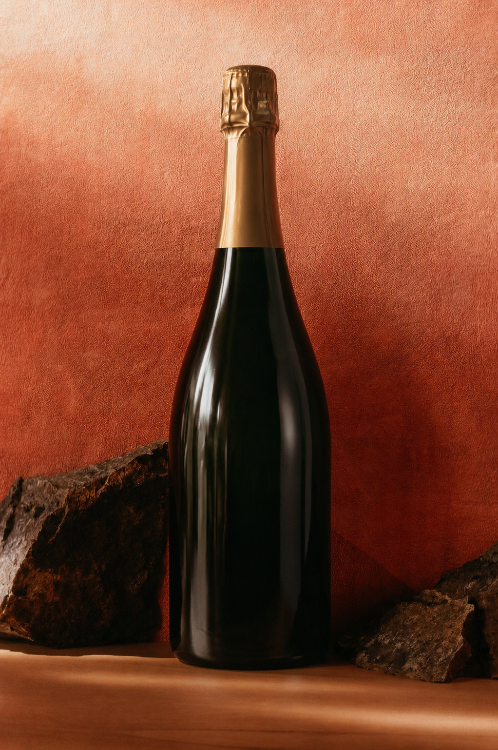 Champagne bottle